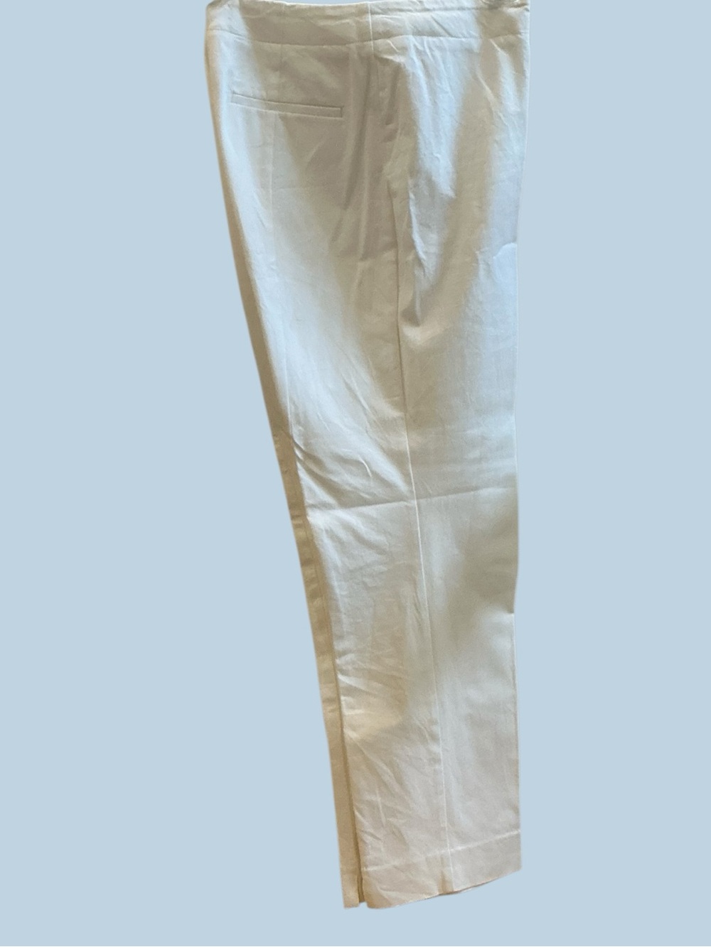 Talbots Straight leg cotton/rayon blend summer slacks with a little stretch